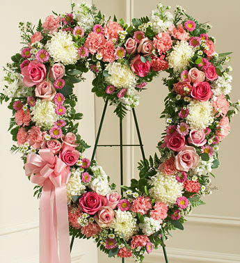 Always Remember Heart Tribute - Pink