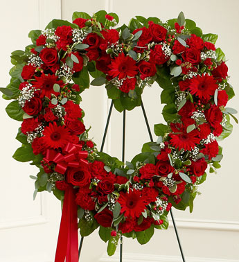 Always Remember Heart Tribute - Red