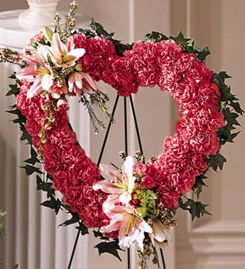 The FTD Our Love Eternal Heart
