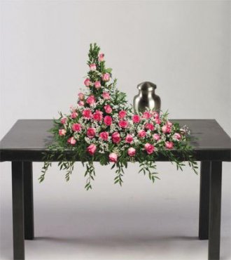 Pink Luminance Urn Tribute