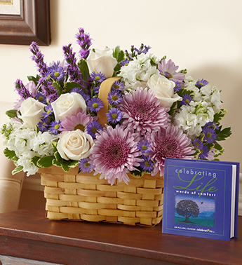 Celebrating Life - Lavender & White - BOOK NOT INCLUDED