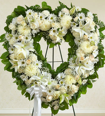 Always Remember Heart Tribute - White